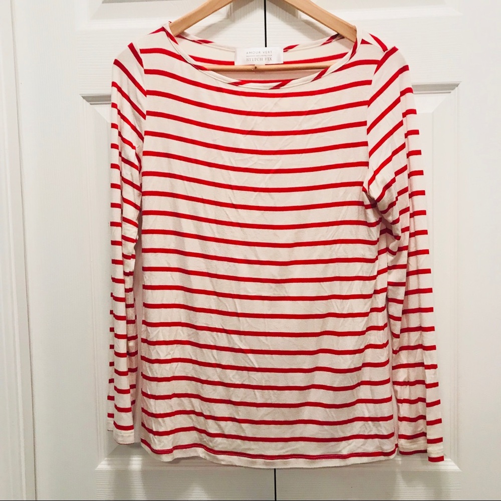 🛍Anthropologie striped top 🛍 - Picture 3 of 5